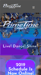 Mobile Screenshot of primetimedance.net